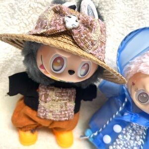 Orange outfit for labubu